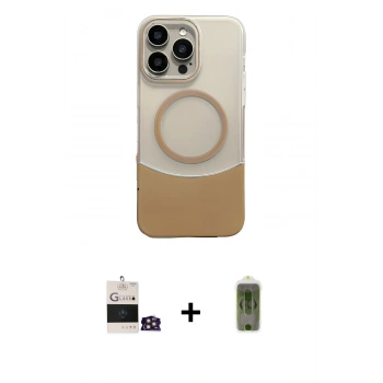 MARSİLYAN™- iPhone 14 Pro Max Kılıf Kozmos Form Özel Seri - Siyah Joko Magic 5D Hayalet Cam + Bilvis Titan Kamera Lens - GD