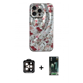 MARSİLYAN™- iPhone 14 Pro Max Kılıf Nova Doku Prime - Siyah 360 Mat Full Body Arka Koruyucu + PVD Metal Kamera Lens - TU