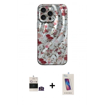 MARSİLYAN™- iPhone 14 Pro Max Kılıf Nova Doku Prime - Siyah Joko 5D Cam + Bilvis Titan Kamera Lens - GD