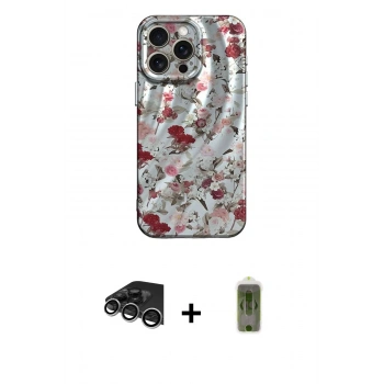 MARSİLYAN™- iPhone 14 Pro Max Kılıf Nova Doku Prime - Siyah Joko Magic 5D Hayalet Cam + Raze Metal Kamera Lens - GS