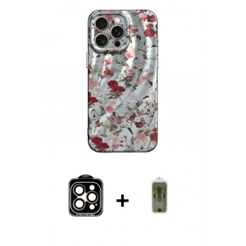 MARSİLYAN™- iPhone 14 Pro Max Kılıf Nova Doku Prime - Siyah Joko Magic 5D Hayalet Cam + PVD Metal Kamera Lens - TU