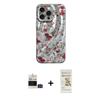 MARSİLYAN™- iPhone 14 Pro Max Kılıf Nova Doku Prime - Siyah Mat Seramik Nano Ekran Koruyucu + Bilvis Titan Kamera Lens - DNMR