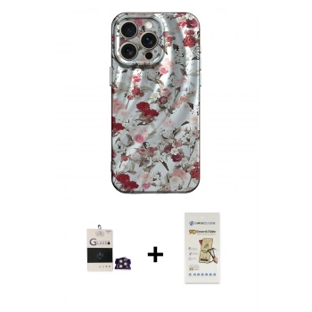 MARSİLYAN™- iPhone 14 Pro Max Kılıf Nova Doku Prime - Siyah Mat Seramik Nano Ekran Koruyucu + Bilvis Titan Kamera Lens - GD