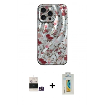 MARSİLYAN™- iPhone 14 Pro Max Kılıf Nova Doku Prime - Siyah Polymer Nano Ekran Koruyucu + Bilvis Titan Kamera Lens - GD