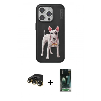 MARSİLYAN™- iPhone 14 Pro Max Kılıf Nova Form Koleksiyonu - Şeffaf 360 Full Body Arka Koruyucu + Raze Metal Kamera Lens - GD