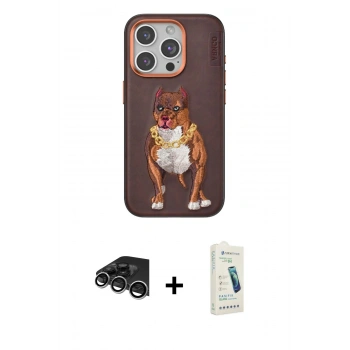 MARSİLYAN™- iPhone 14 Pro Max Kılıf Nova Form Koleksiyonu - Şeffaf Pasifik Cam Ekran Koruyucu + Raze Metal Kamera Lens - GS