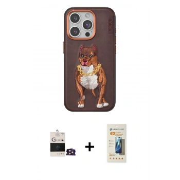 MARSİLYAN™- iPhone 14 Pro Max Kılıf Nova Form Koleksiyonu - Siyah 6D Mat Seramik Hayalet Nano Ekran Koruyucu + Bilvis Titan Kamera Lens - GD