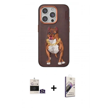 MARSİLYAN™- iPhone 14 Pro Max Kılıf Nova Form Koleksiyonu - Siyah Bilvis 3D Mat Cam Ekran Koruyucu + Bilvis Titan Kamera Lens - GS