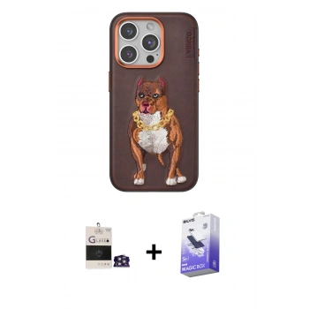 MARSİLYAN™- iPhone 14 Pro Max Kılıf Nova Form Koleksiyonu - Siyah Bilvis 5in1 5D Magic Hayalet Cam Ekran Koruyucu + Bilvis Titan Kamera Lens - GS