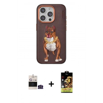 MARSİLYAN™- iPhone 14 Pro Max Kılıf Nova Form Koleksiyonu - Siyah Buffer Cam Ekran Koruyucu + Bilvis Titan Kamera Lens - DNMR