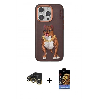 MARSİLYAN™- iPhone 14 Pro Max Kılıf Nova Form Koleksiyonu - Siyah Buffer Hayalet Cam Ekran Koruyucu + Raze Metal Kamera Lens - GD