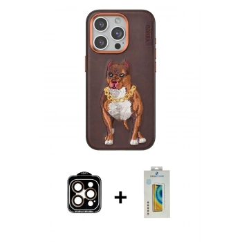 MARSİLYAN™- iPhone 14 Pro Max Kılıf Nova Form Koleksiyonu - Siyah Polymer Nano Ekran Koruyucu + PVD Metal Kamera Lens - TU