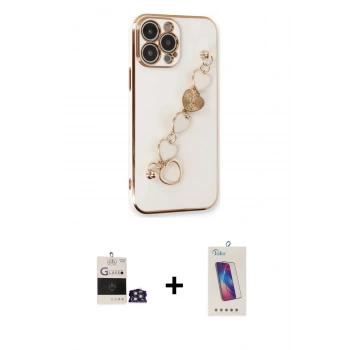 MARSİLYAN™- iPhone 14 Pro Max Kılıf Nova Işık Prime - Siyah Joko 5D Cam + Bilvis Titan Kamera Lens - GS