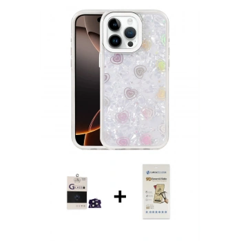 MARSİLYAN™- iPhone 14 Pro Max Kılıf Odak Prime - Siyah Mat Seramik Nano Ekran Koruyucu + Bilvis Titan Kamera Lens - DNMR