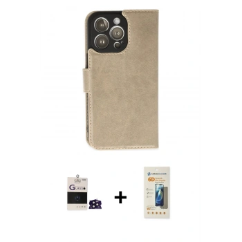 MARSİLYAN™- iPhone 14 Pro Max Kılıf Siluet Işık Serisi - Siyah 6D Mat Seramik Hayalet Nano Ekran Koruyucu + Bilvis Titan Kamera Lens - DNMR