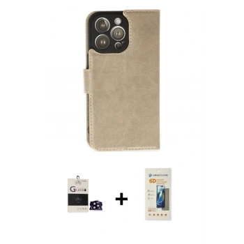 MARSİLYAN™- iPhone 14 Pro Max Kılıf Siluet Işık Serisi - Siyah 6D Mat Seramik Hayalet Nano Ekran Koruyucu + Bilvis Titan Kamera Lens - SH