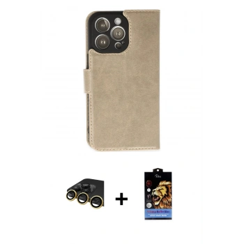 MARSİLYAN™- iPhone 14 Pro Max Kılıf Siluet Işık Serisi - Siyah Buffer Hayalet Cam Ekran Koruyucu + Raze Metal Kamera Lens - GD