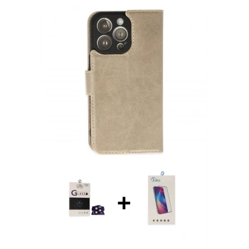 MARSİLYAN™- iPhone 14 Pro Max Kılıf Siluet Işık Serisi - Siyah Joko 5D Cam + Bilvis Titan Kamera Lens - DNMR