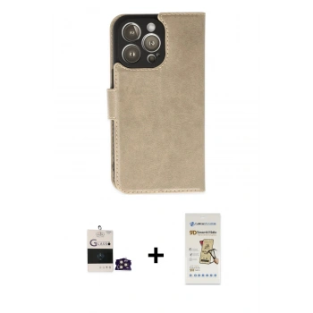 MARSİLYAN™- iPhone 14 Pro Max Kılıf Siluet Işık Serisi - Siyah Mat Seramik Nano Ekran Koruyucu + Bilvis Titan Kamera Lens - GD