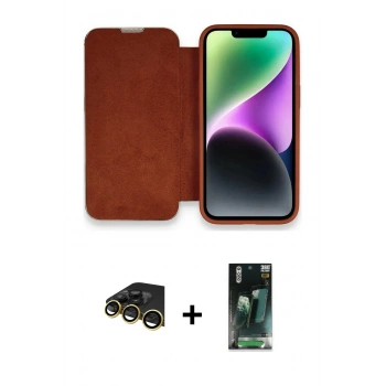 MARSİLYAN™- iPhone 14 Pro Max Kılıf Siluet Minimal Serisi - Siyah 360 Mat Full Body Arka Koruyucu + Raze Metal Kamera Lens - GD
