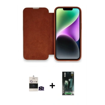MARSİLYAN™- iPhone 14 Pro Max Kılıf Siluet Minimal Serisi - Siyah 360 Mat Full Body Arka Koruyucu + Bilvis Titan Kamera Lens - SH