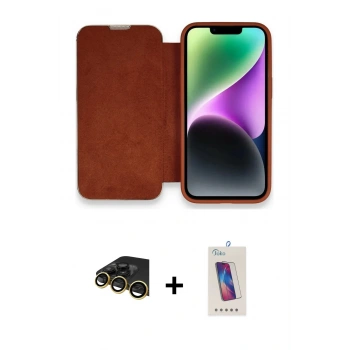 MARSİLYAN™- iPhone 14 Pro Max Kılıf Siluet Minimal Serisi - Siyah Joko 5D Cam + Raze Metal Kamera Lens - GD