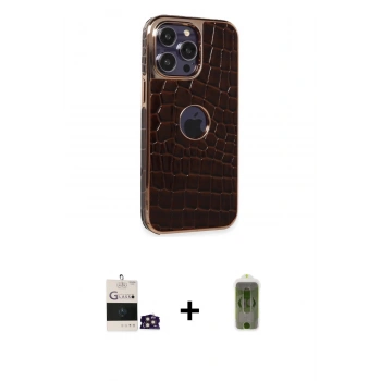 MARSİLYAN™- iPhone 14 Pro Max Kılıf Ufuk Form Prime - Siyah Joko Magic 5D Hayalet Cam + Bilvis Titan Kamera Lens - GD
