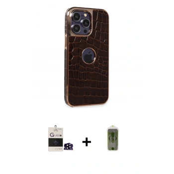 MARSİLYAN™- iPhone 14 Pro Max Kılıf Ufuk Form Prime - Siyah Joko Magic 5D Hayalet Cam + Bilvis Titan Kamera Lens - SH