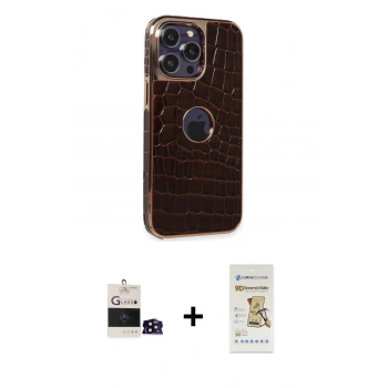 MARSİLYAN™- iPhone 14 Pro Max Kılıf Ufuk Form Prime - Siyah Mat Seramik Nano Ekran Koruyucu + Bilvis Titan Kamera Lens - SH