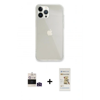 MARSİLYAN™- iPhone 14 Pro Max Kılıf Vadi Asil Prime - Siyah Mat Seramik Nano Ekran Koruyucu + Bilvis Titan Kamera Lens - DNMR