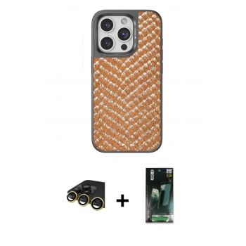 MARSİLYAN™- iPhone 14 Pro Max Kılıf Vadi Özel Seri - Siyah 360 Mat Full Body Arka Koruyucu + Raze Metal Kamera Lens - GD