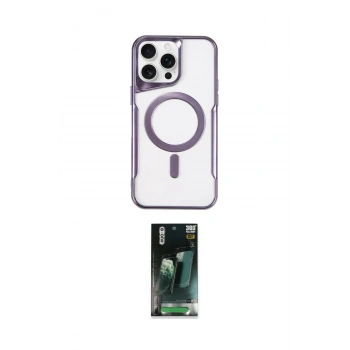 MARSİLYAN™- iPhone 14 Pro Max Kılıf Yadigar Klasik Özel Seri - Şeffaf 360 Full Body Arka Koruyucu