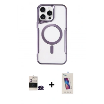 MARSİLYAN™- iPhone 14 Pro Max Kılıf Yadigar Klasik Özel Seri - Siyah Joko 5D Cam + Bilvis Titan Kamera Lens - DNMR
