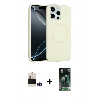 MARSİLYAN™- iPhone 14 Pro Max Kılıf Yankı Form Serisi - Şeffaf 360 Full Body Arka Koruyucu + Bilvis Titan Kamera Lens - DNMR