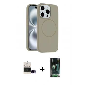MARSİLYAN™- iPhone 14 Pro Max Kılıf Yankı Form Serisi - Şeffaf 360 Full Body Arka Koruyucu + Bilvis Titan Kamera Lens - SH