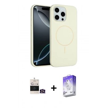MARSİLYAN™- iPhone 14 Pro Max Kılıf Yankı Form Serisi - Siyah Bilvis 5in1 3D Magic Cam Ekran Koruyucu + Bilvis Titan Kamera Lens - GD