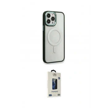 MARSİLYAN™- iPhone 14 Pro Max Kılıf Yankı Işık Özel Seri - Siyah Bilvis Hayalet Cam Ekran Koruyucu