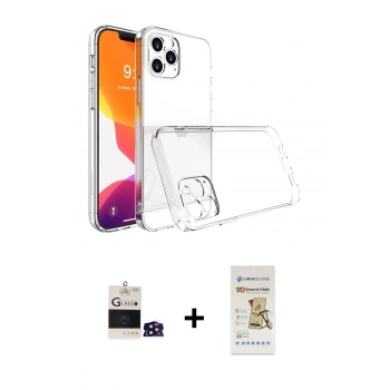 MARSİLYAN™- iPhone 14 Pro Max Kılıf Zirve Doku - Siyah Mat Seramik Nano Ekran Koruyucu + Bilvis Titan Kamera Lens - DNMR