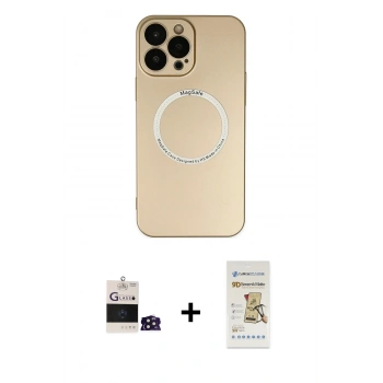 MARSİLYAN™- iPhone 14 Pro Max Kılıf Zirve Klasik Prime - Siyah Mat Seramik Nano Ekran Koruyucu + Bilvis Titan Kamera Lens - DNMR