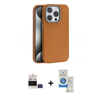 MARSİLYAN™- iPhone 14 Pro Max Kılıf Zirve Modern Prime - Şeffaf Royal Nano Ekran Koruyucu + Bilvis Titan Kamera Lens - DNMR
