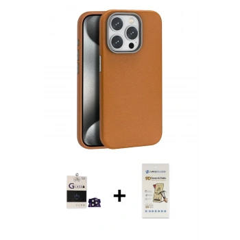 MARSİLYAN™- iPhone 14 Pro Max Kılıf Zirve Modern Prime - Siyah Mat Seramik Nano Ekran Koruyucu + Bilvis Titan Kamera Lens - DNMR