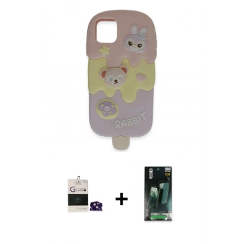 MARSİLYAN™- iPhone 15 Kılıf Akış Yansıma - Şeffaf 360 Full Body Arka Koruyucu + Bilvis Titan Kamera Lens - PE