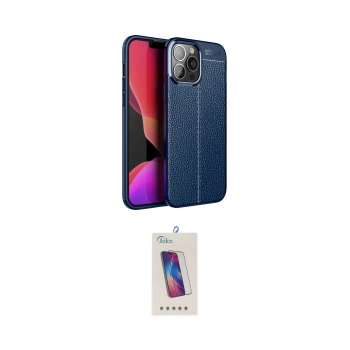 MARSİLYAN™- iPhone 15 Pro Kılıf Doruk Klasik Özel Seri - Siyah Joko 5D Cam