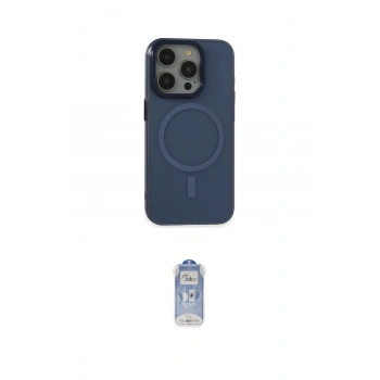 MARSİLYAN™- iPhone 15 Pro Kılıf Eksen Işık Prime - Siyah Joko Magic 5D Cam