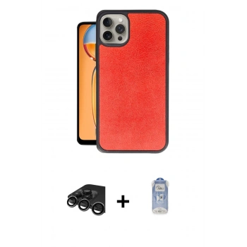 MARSİLYAN™- iPhone 15 Pro Kılıf Kıvılcım Işık Serisi - Siyah Joko Magic 5D Cam + Raze Metal Kamera Lens - TMGI