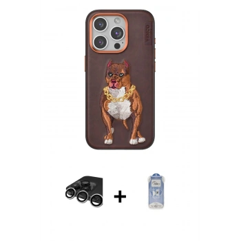 MARSİLYAN™- iPhone 15 Pro Kılıf Nova Form Koleksiyonu - Siyah Joko Magic 5D Cam + Raze Metal Kamera Lens - GS