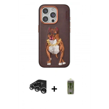 MARSİLYAN™- iPhone 15 Pro Kılıf Nova Form Koleksiyonu - Siyah Joko Magic 5D Hayalet Cam + Raze Metal Kamera Lens - GS