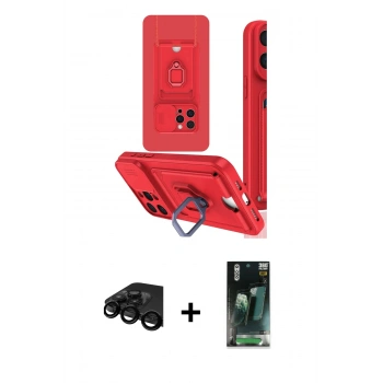 MARSİLYAN™- iPhone 15 Pro Kılıf Vadi Form Prime - Şeffaf 360 Full Body Arka Koruyucu + Raze Metal Kamera Lens - SH