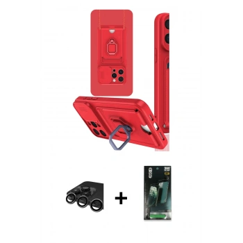 MARSİLYAN™- iPhone 15 Pro Kılıf Vadi Form Prime - Siyah 360 Mat Full Body Arka Koruyucu + Raze Metal Kamera Lens - TMGI