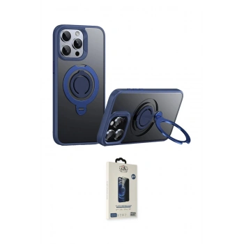 MARSİLYAN™- iPhone 15 Pro Kılıf Zirve Çizgi Prime - Siyah Bilvis Hayalet Cam Ekran Koruyucu